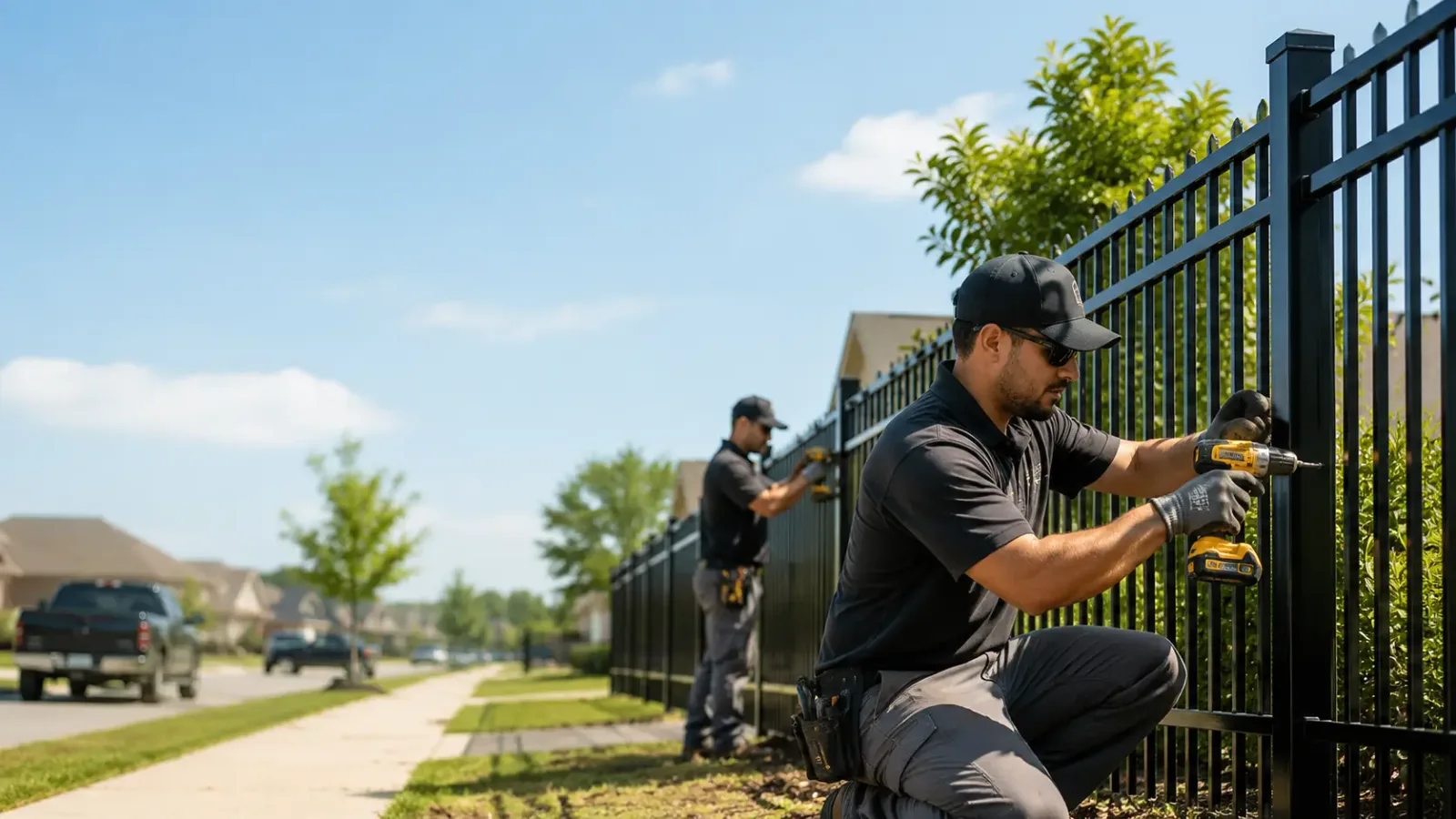 Metal Fence Installation in Hays, NC